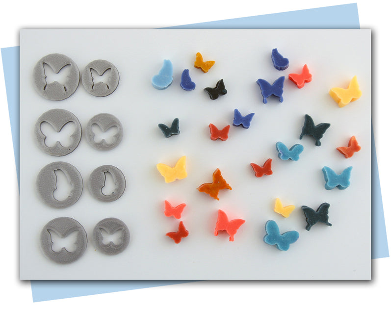 New Product,5 Pieces Butterfly Silicone Molds Mini Butterfly