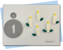 Large Candle Extruder Disc Set 