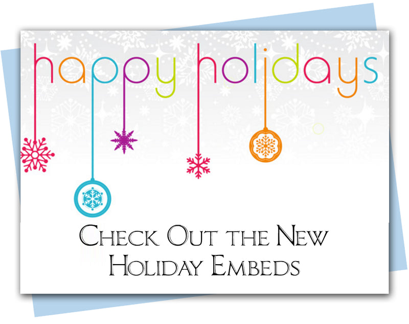 Holiday Embeds