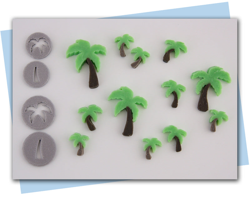 palm tree extruder disc soap embeds