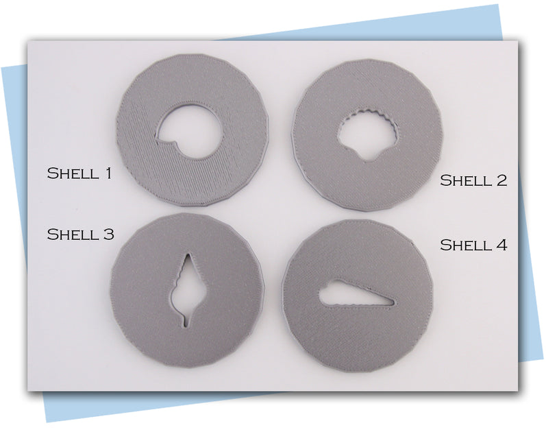 Seashell Extruder Disc | Jennifer's Handmade Soap