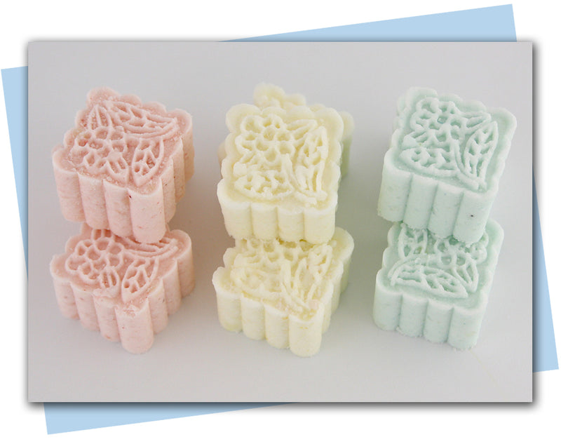 square shaped shower steamers