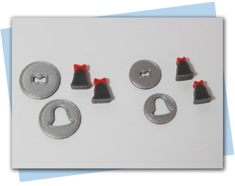 bell extruder discs and soap pieces