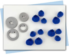 blueberry extruder discs pieces
