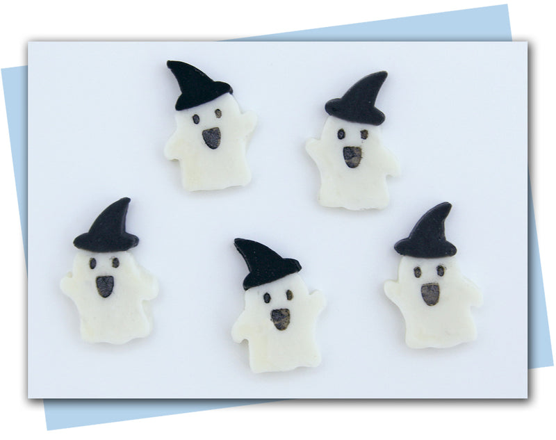 ghosts with hat soap embeds