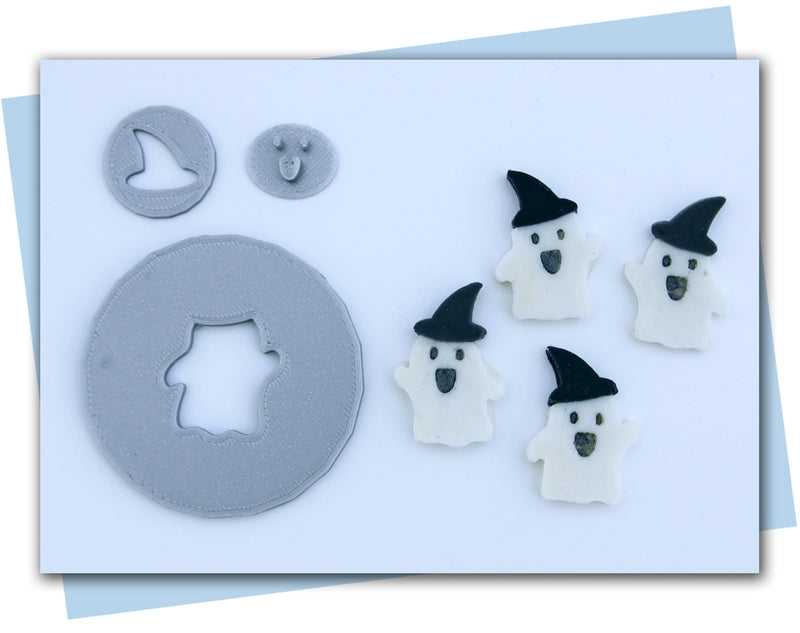 ghosts with hat soap embeds