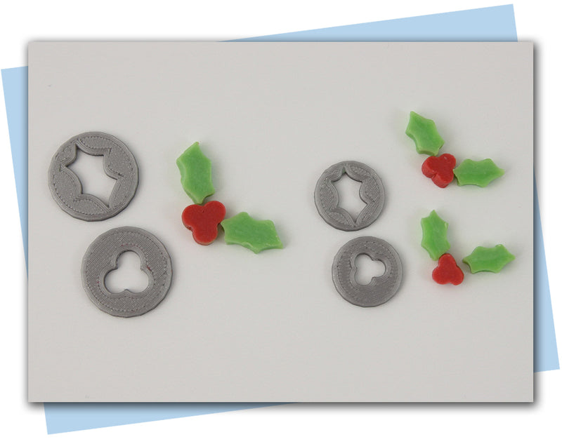 holly berry extruder discs
