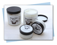 Whipped Body Butter in jars