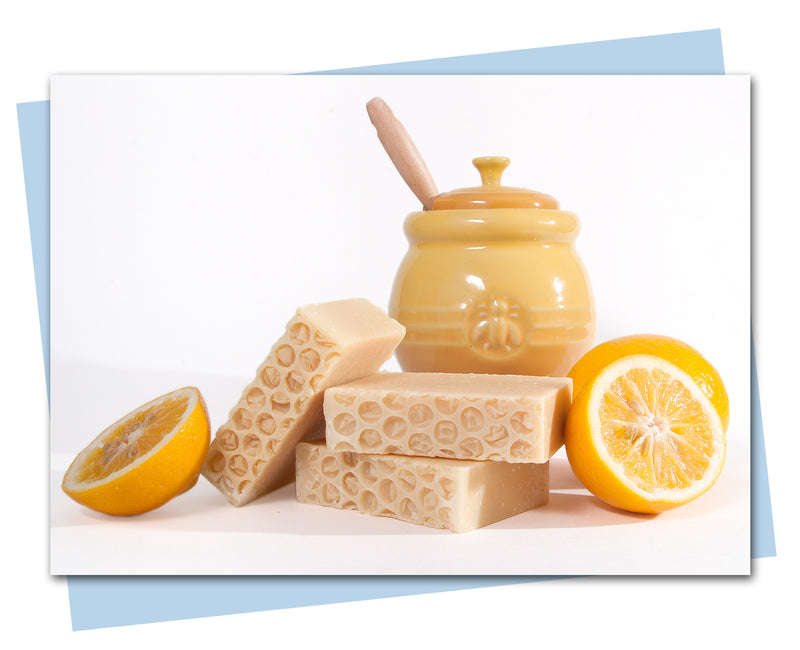 Lemon & Honey bars of soap