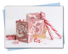 Peppermint bars of soap